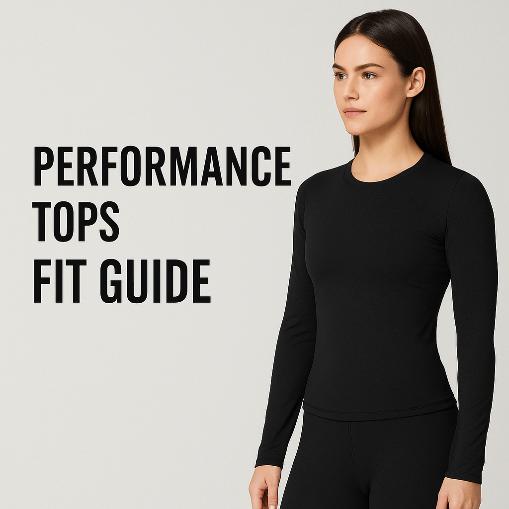 Performance Tops fit guide | Layna.com.au