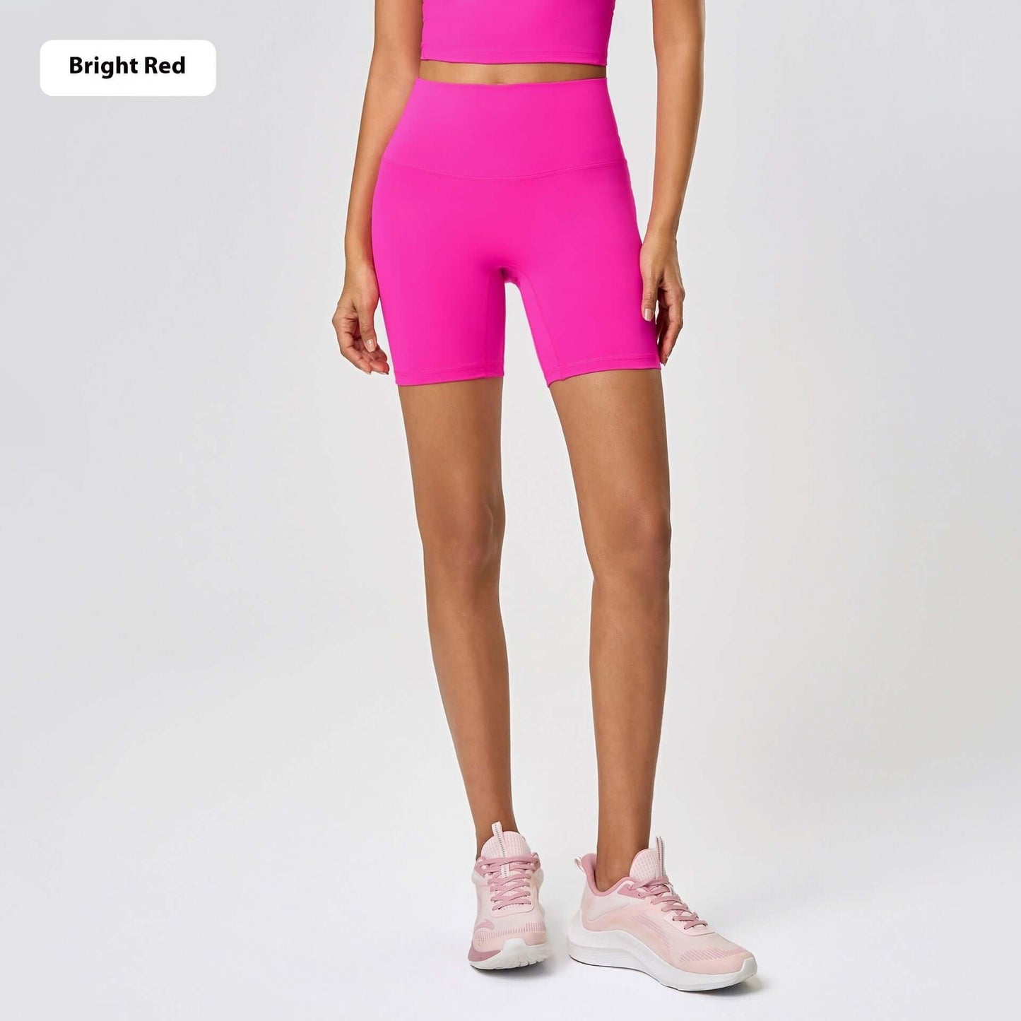 High-Waisted Yoga Shorts - Seamless, Ultra-Stretch Workout Shorts, Shop Women’s Activewear Australia at Layna.com.au