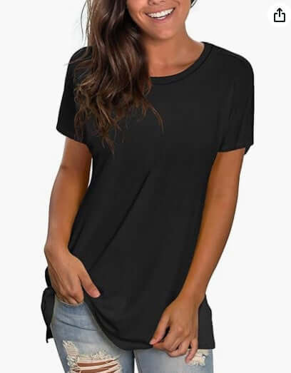 Women's Loose T-shirt Short Sleeved, Shop Women’s Activewear Australia at Layna.com.au