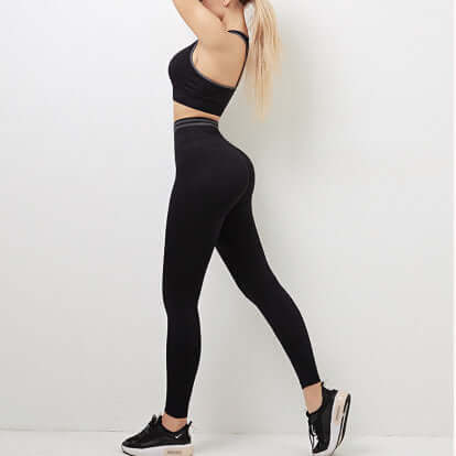Sports Bra & Seamless High-Waisted Leggings Set, Shop Women’s Activewear Australia at Layna.com.au
