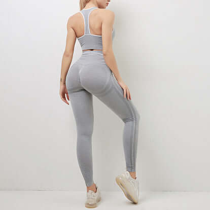 Sports Bra & Seamless High-Waisted Leggings Set, Shop Women’s Activewear Australia at Layna.com.au