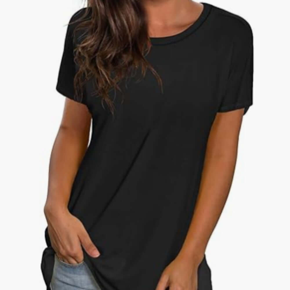 Women's Loose T-shirt Short Sleeved, Shop Women’s Activewear Australia at Layna.com.au