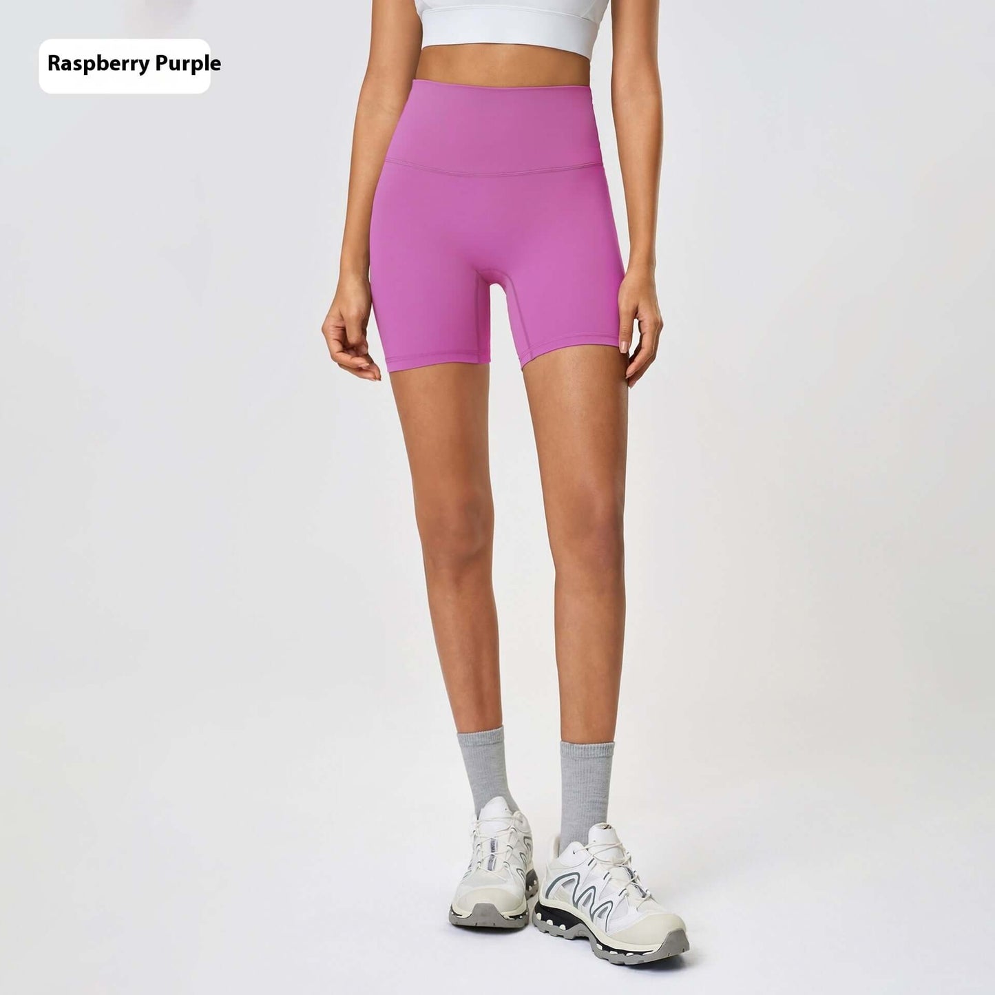 High-Waisted Yoga Shorts - Seamless, Ultra-Stretch Workout Shorts, Shop Women’s Activewear Australia at Layna.com.au