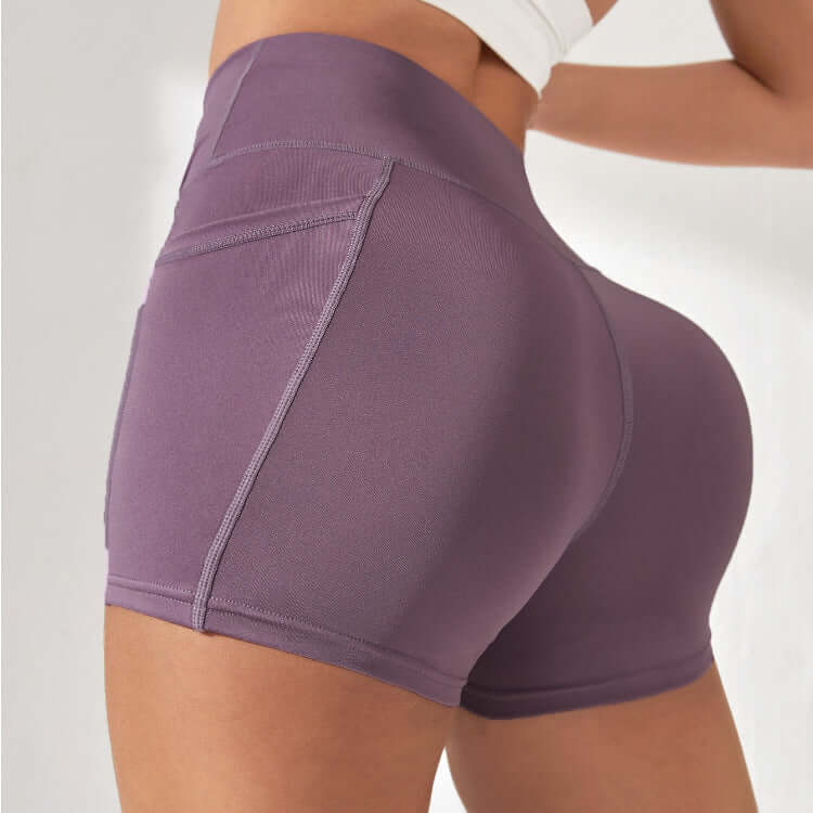 High-Waisted Yoga Shorts – Sweat-Wicking, Stretch-Fit Activewear, Shop Women’s Activewear Australia at Layna.com.au