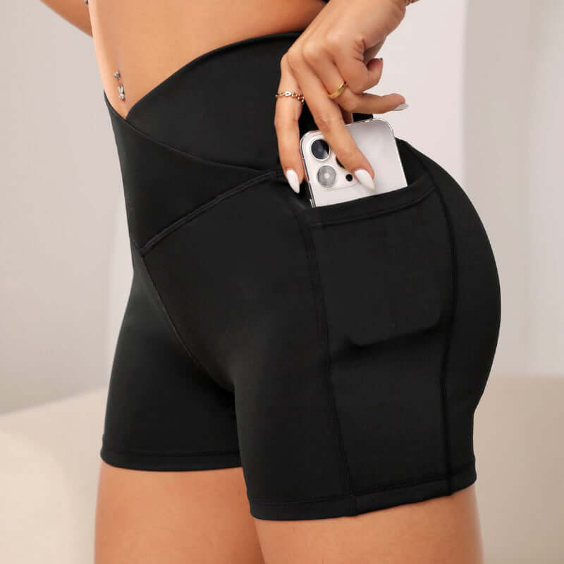 High-Waisted Yoga Shorts – Sweat-Wicking, Stretch-Fit Activewear, Shop Women’s Activewear Australia at Layna.com.au
