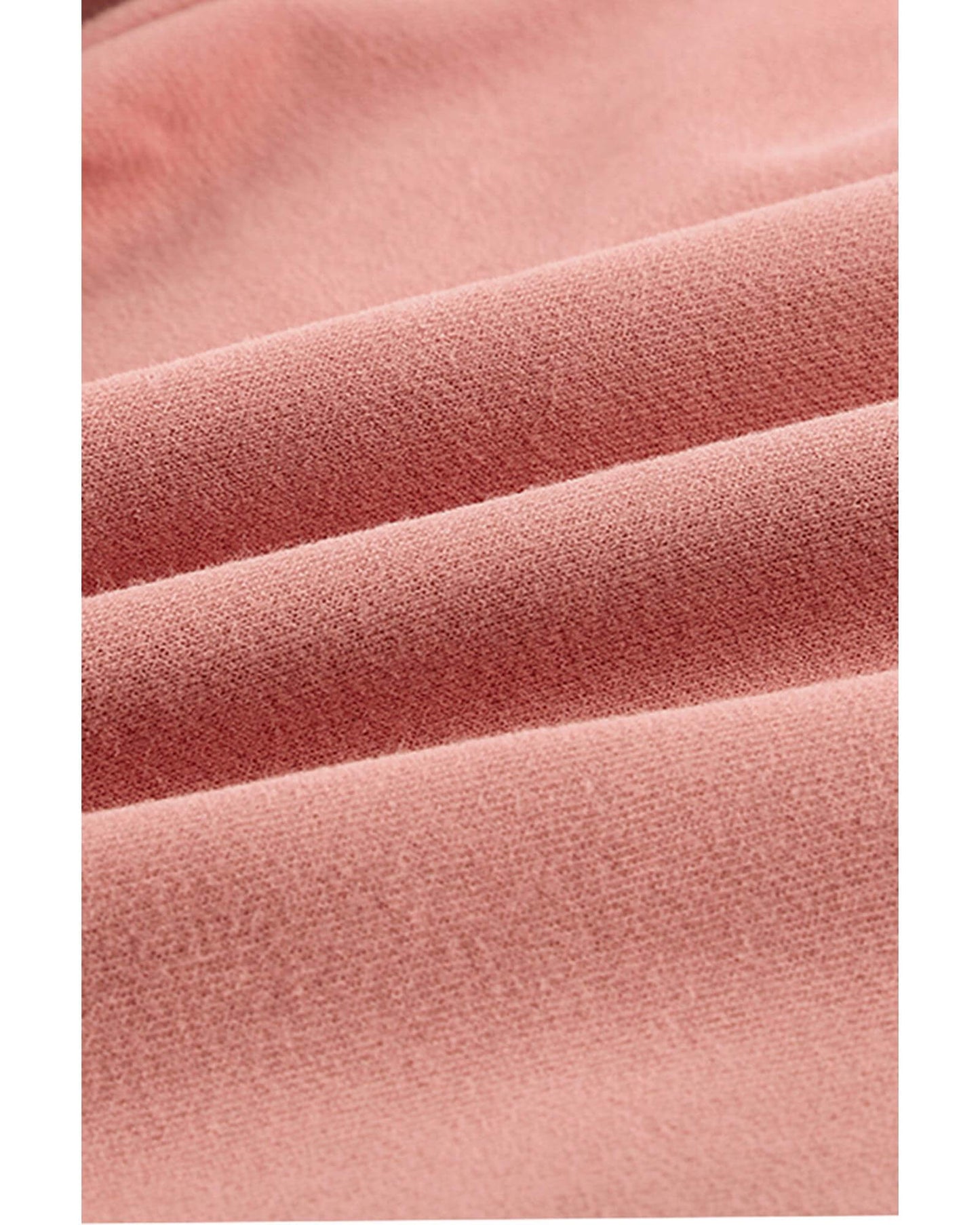 Close-up of soft pink fabric texture from Azura Exchange Women's casual hoodie.