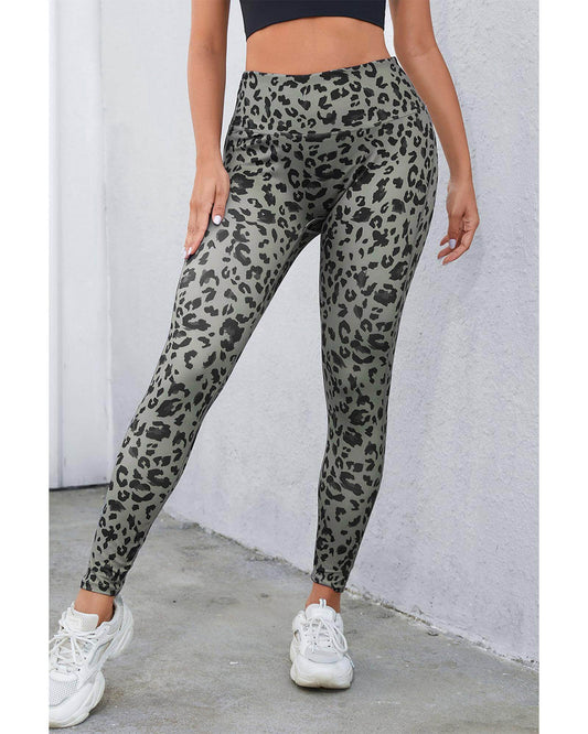 Azura Exchange Leopard Print Active Leggings, Shop Women’s Activewear Australia at Layna.com.au