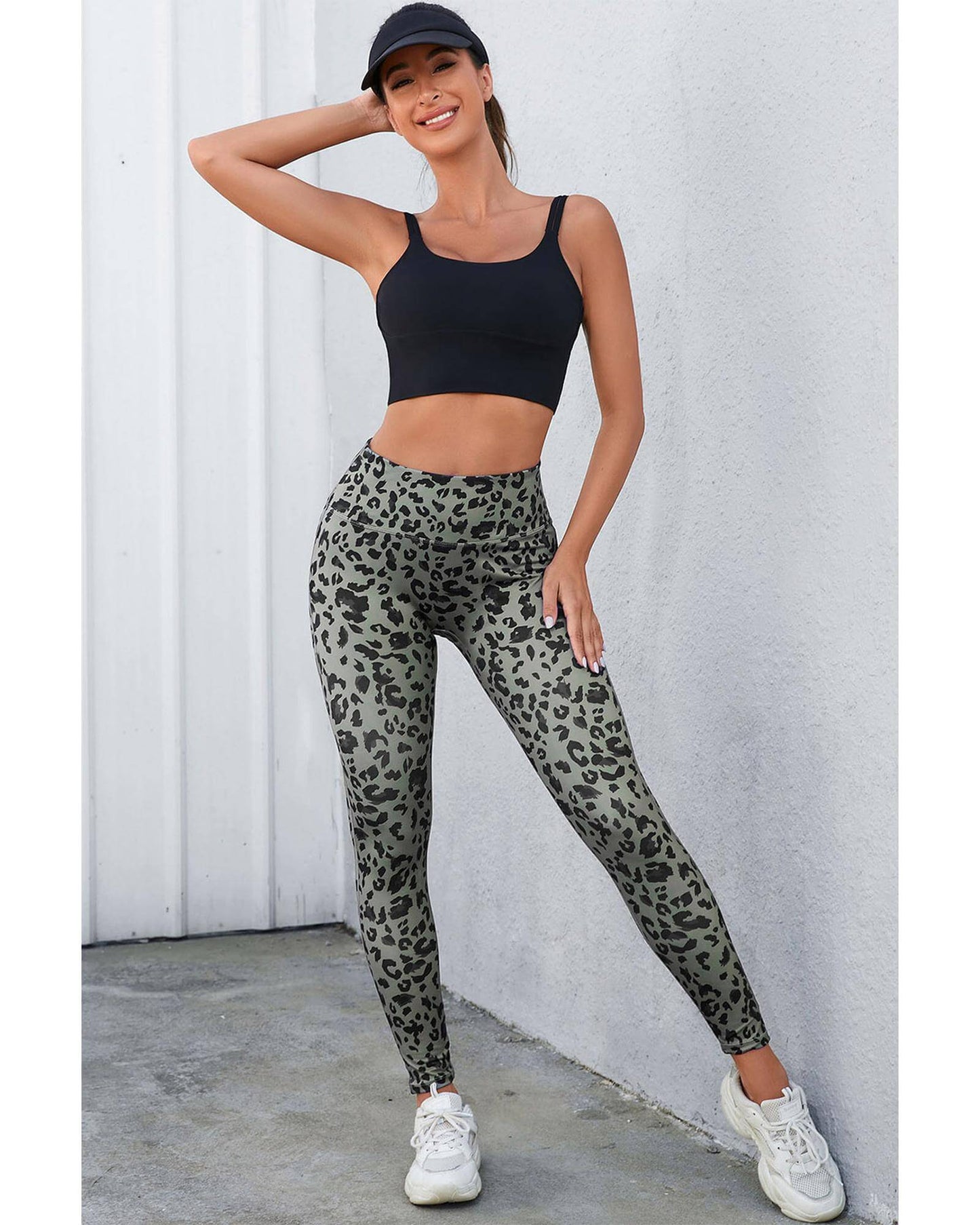 Azura Exchange Leopard Print Active Leggings, Shop Women’s Activewear Australia at Layna.com.au