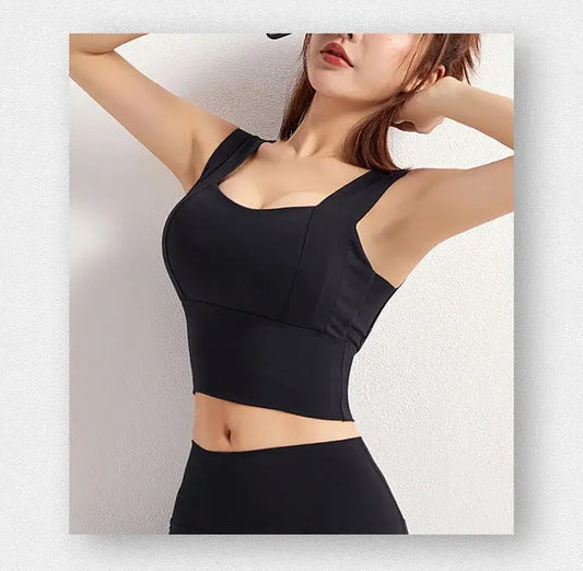 Women's Yoga Crop Top Sports Bra – Push-Up, Breathable & Supportive, Shop Women’s Activewear Australia at Layna.com.au