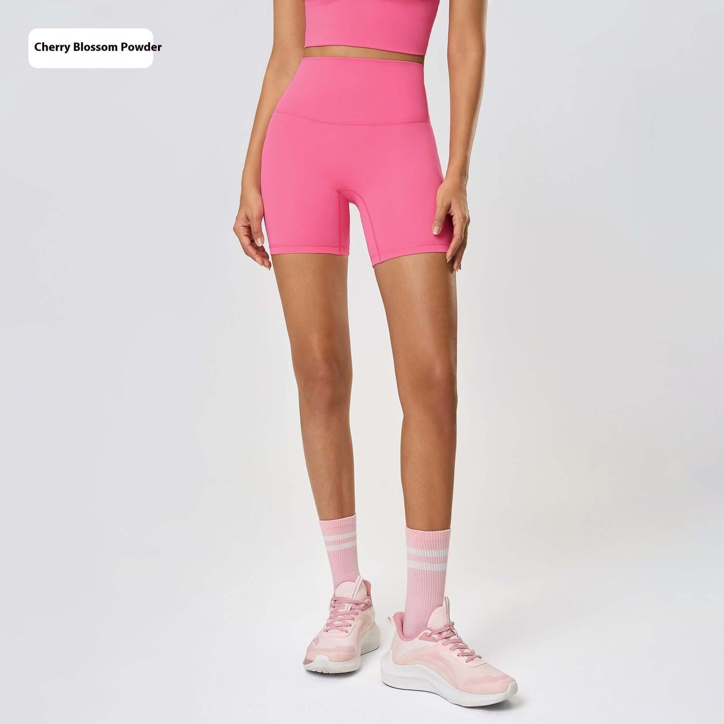 High-Waisted Yoga Shorts - Seamless, Ultra-Stretch Workout Shorts, Shop Women’s Activewear Australia at Layna.com.au
