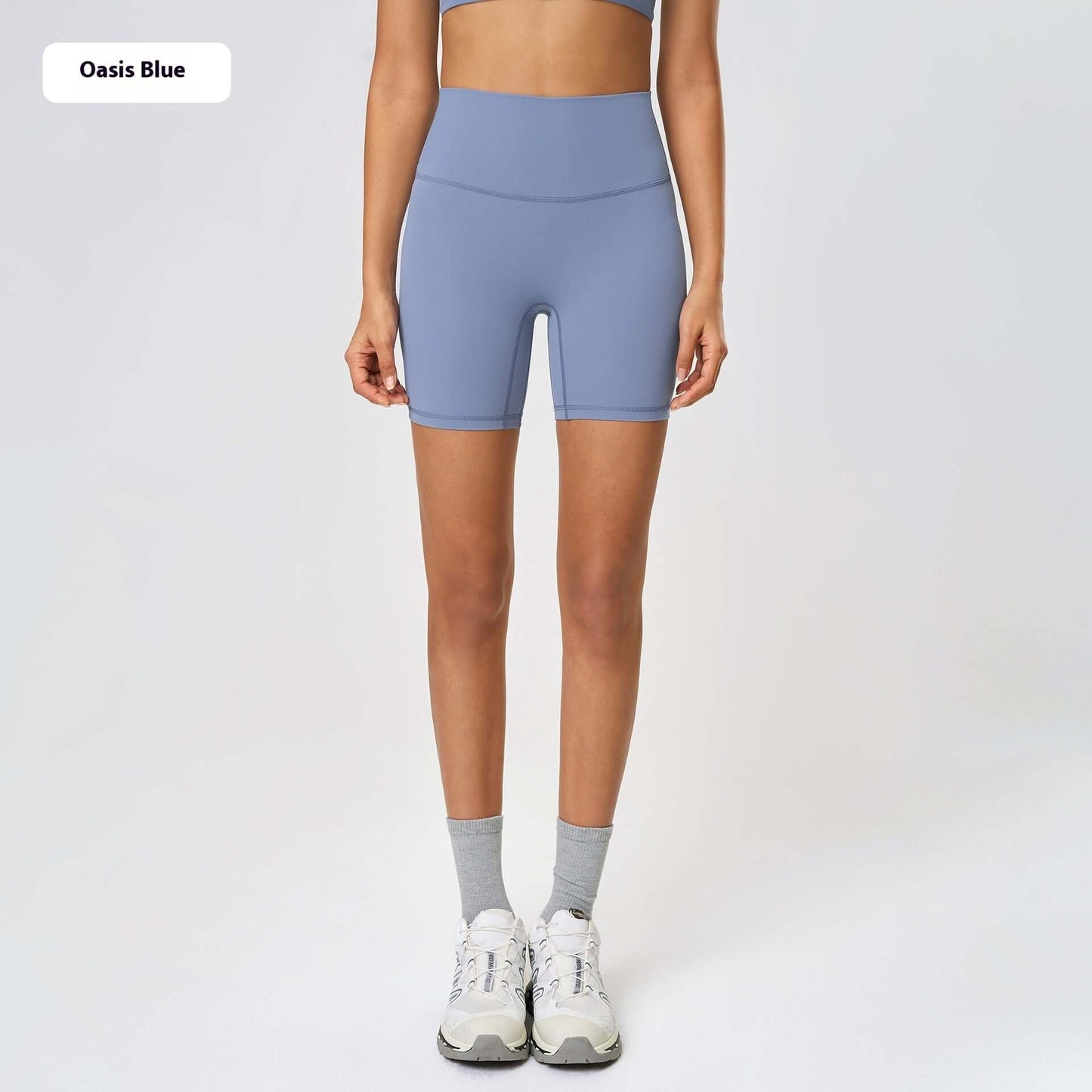High-Waisted Yoga Shorts - Seamless, Ultra-Stretch Workout Shorts, Shop Women’s Activewear Australia at Layna.com.au