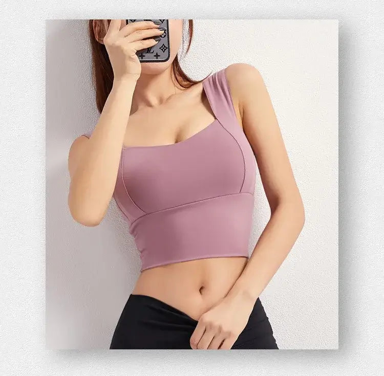 Women's Yoga Crop Top Sports Bra – Push-Up, Breathable & Supportive, Shop Women’s Activewear Australia at Layna.com.au
