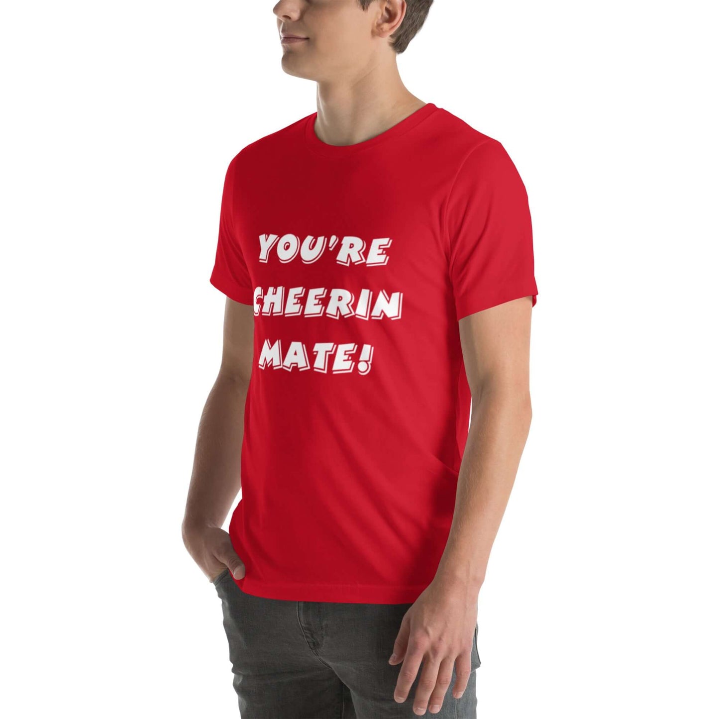 You're Cheerin Mate!' Mens T-Shirt | Shop at Layna.com.au
