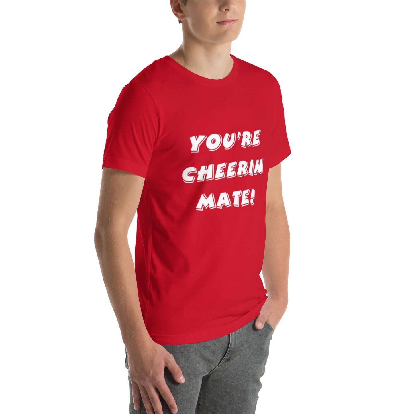 You're Cheerin Mate!' Mens T-Shirt | Shop at Layna.com.au