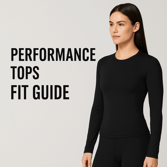 Performance Tops fit guide | Layna.com.au 