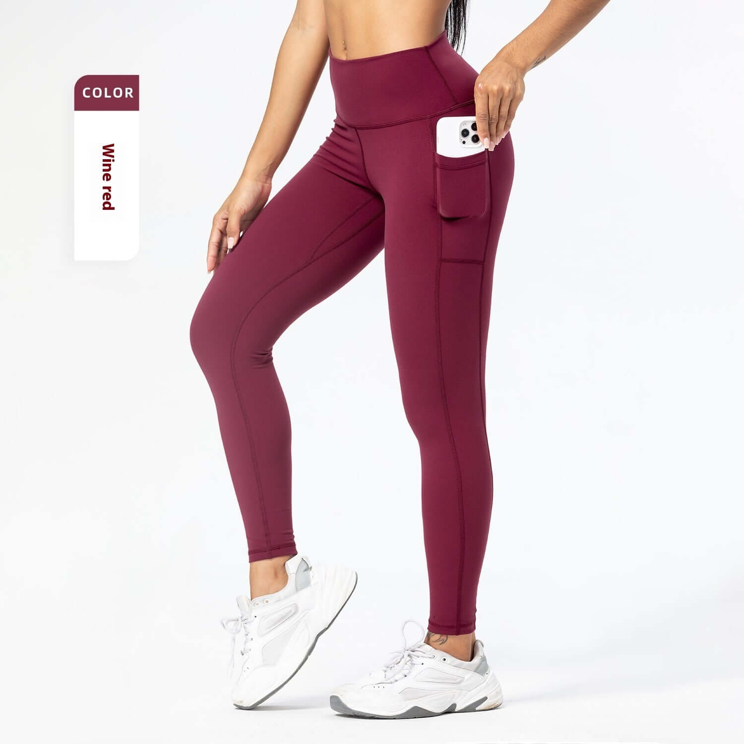Women's Slim-fit Pocket High Waist Workout Sports Yoga Pants, Shop Women’s Activewear Australia at Layna.com.au
