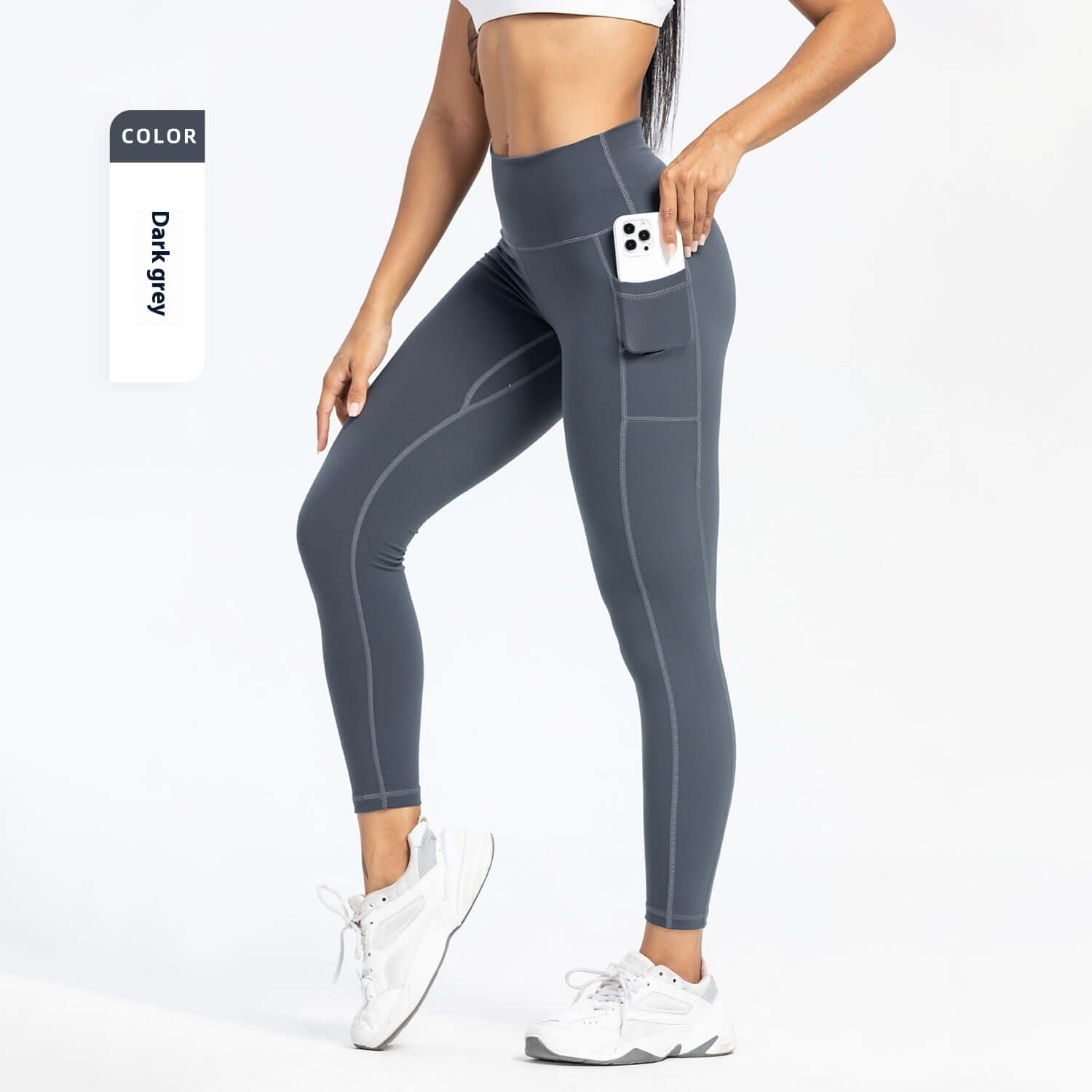 Women's Slim-fit Pocket High Waist Workout Sports Yoga Pants, Shop Women’s Activewear Australia at Layna.com.au