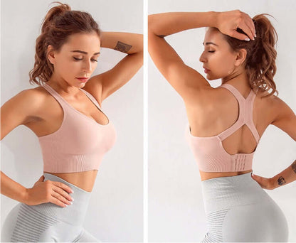 Xtreme Sports Bra – Seamless, Stretch & Open Back, Shop Women’s Activewear Australia at Layna.com.au