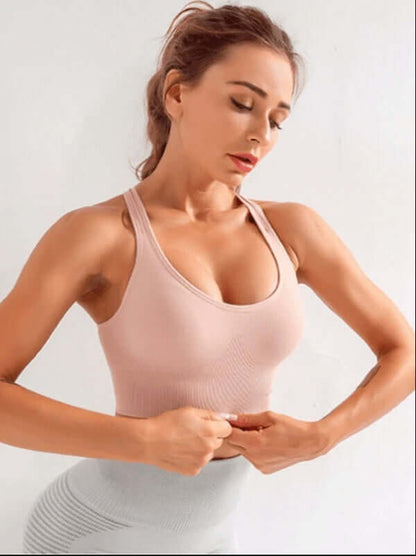 Xtreme Sports Bra – Seamless, Stretch & Open Back, Shop Women’s Activewear Australia at Layna.com.au