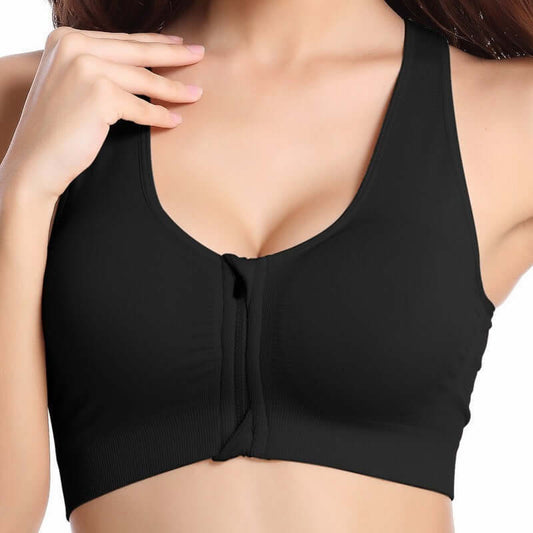 Women's Front Zipper Sports Bra – Supportive & Stylish Fit, Shop Women’s Activewear Australia at Layna.com.au