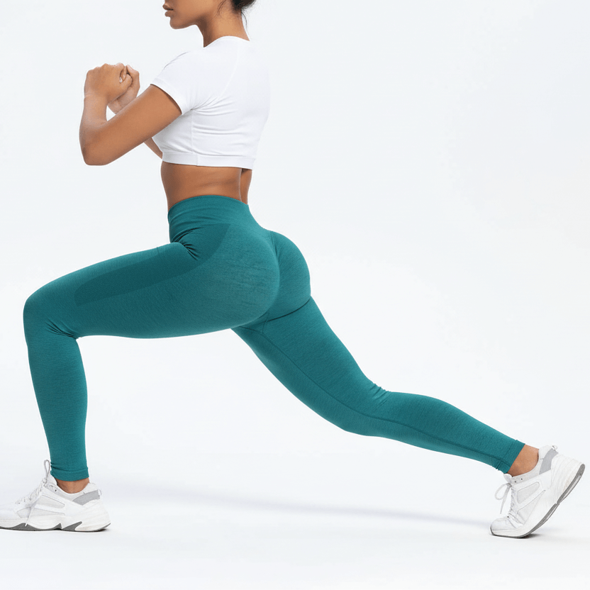 Seamless High-Waist Leggings – Hip-Lifting Fit