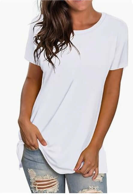 Women's Loose T-shirt Short Sleeved, Shop Women’s Activewear Australia at Layna.com.au