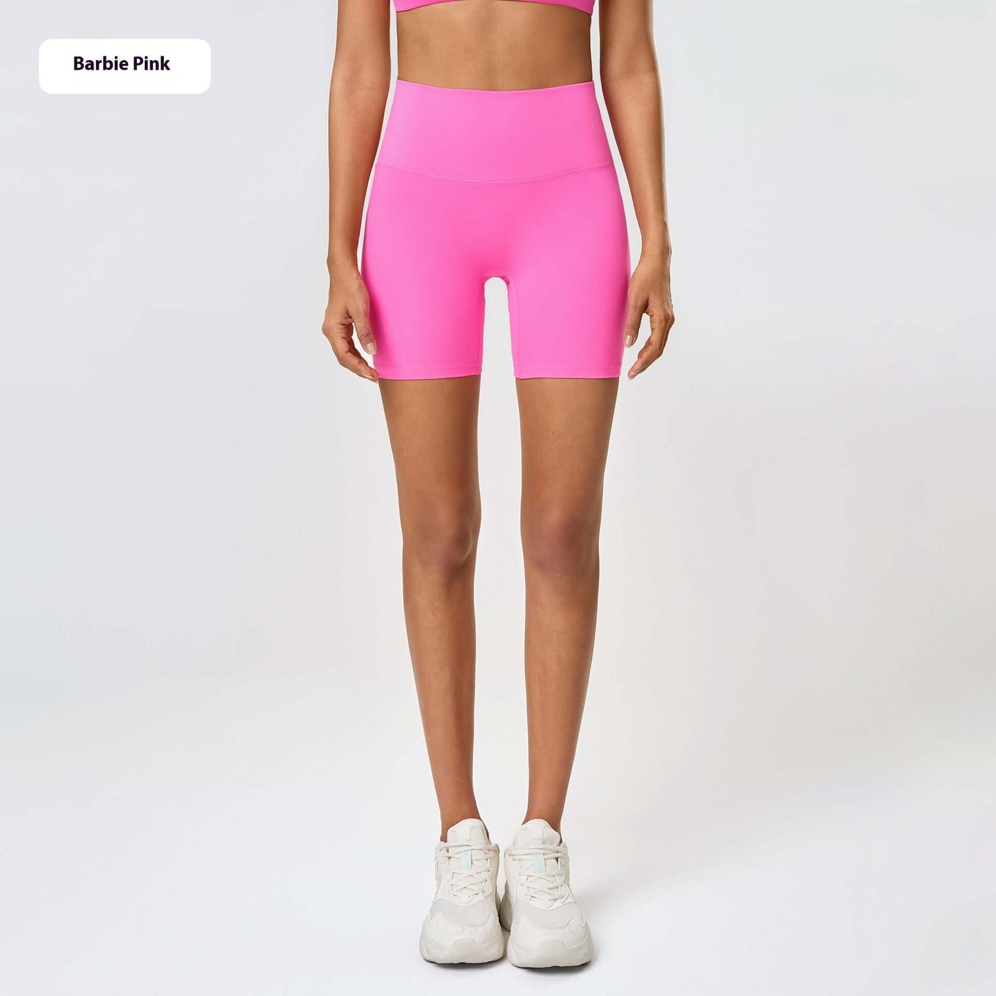 High-Waisted Yoga Shorts - Seamless, Ultra-Stretch Workout Shorts, Shop Women’s Activewear Australia at Layna.com.au
