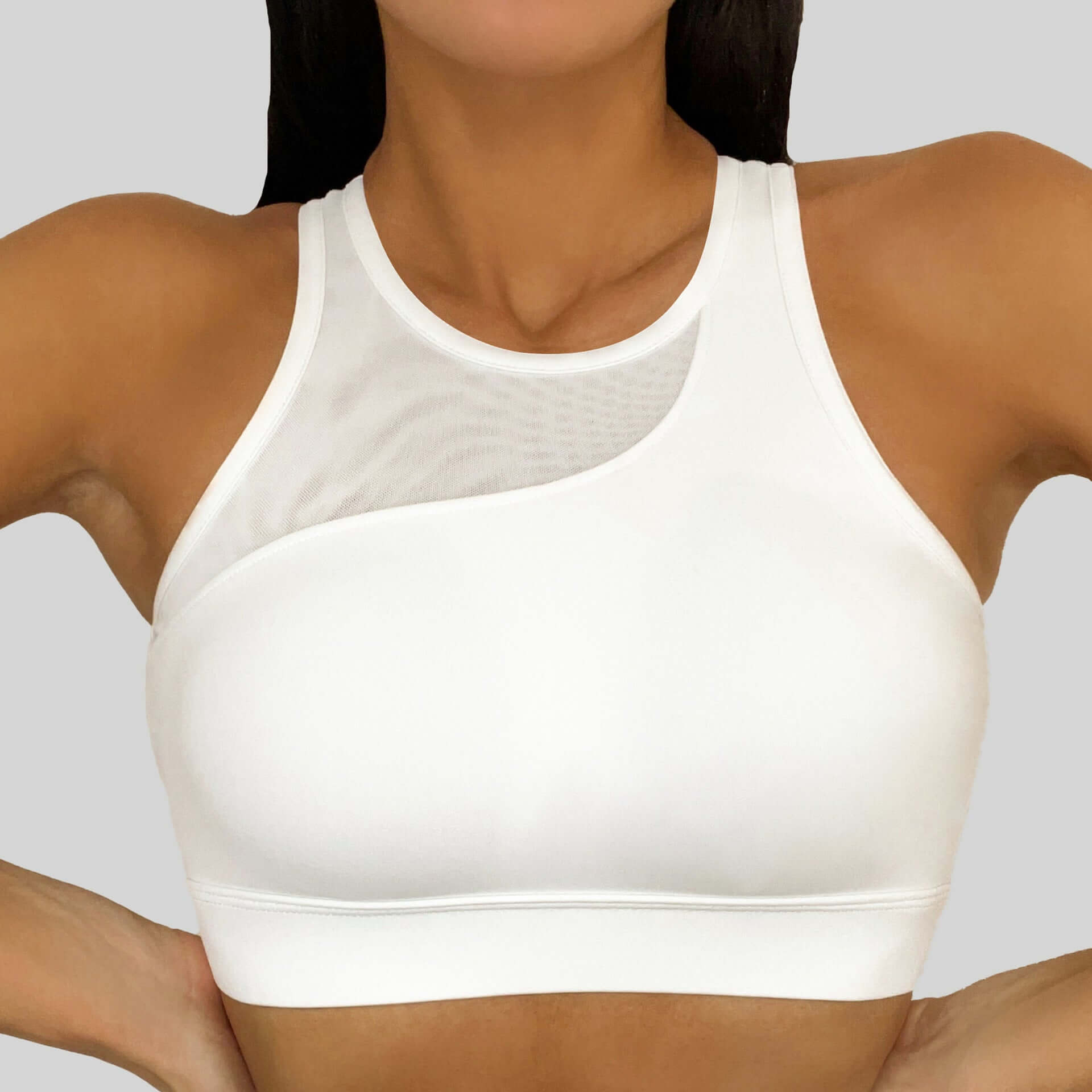Women's Fashion Sports Bra – Solid Colour Nylon Workout Underwear, Shop Women’s Activewear Australia at Layna.com.au