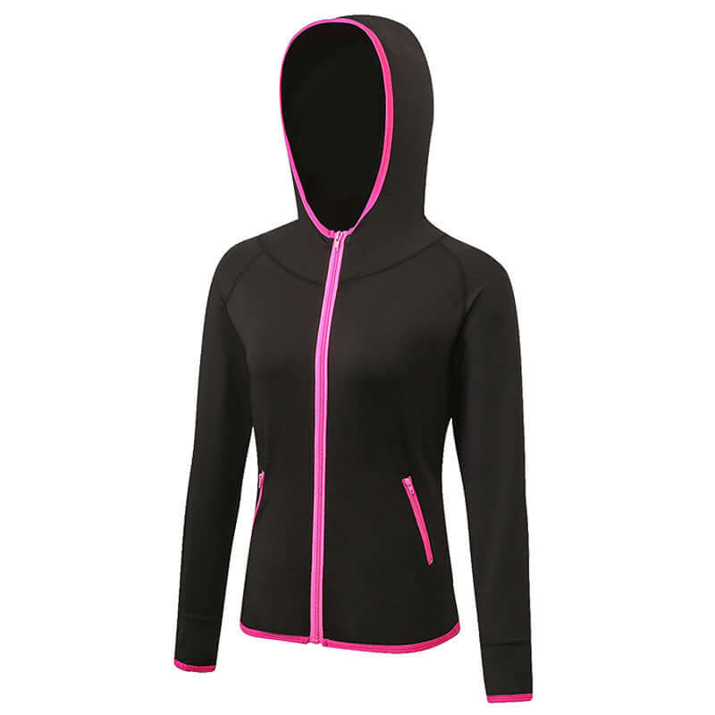 Fitness Yoga Training Running Color Matching Zipper Hoodie Quick Drying Jacket, Shop Women’s Activewear Australia at Layna.com.au