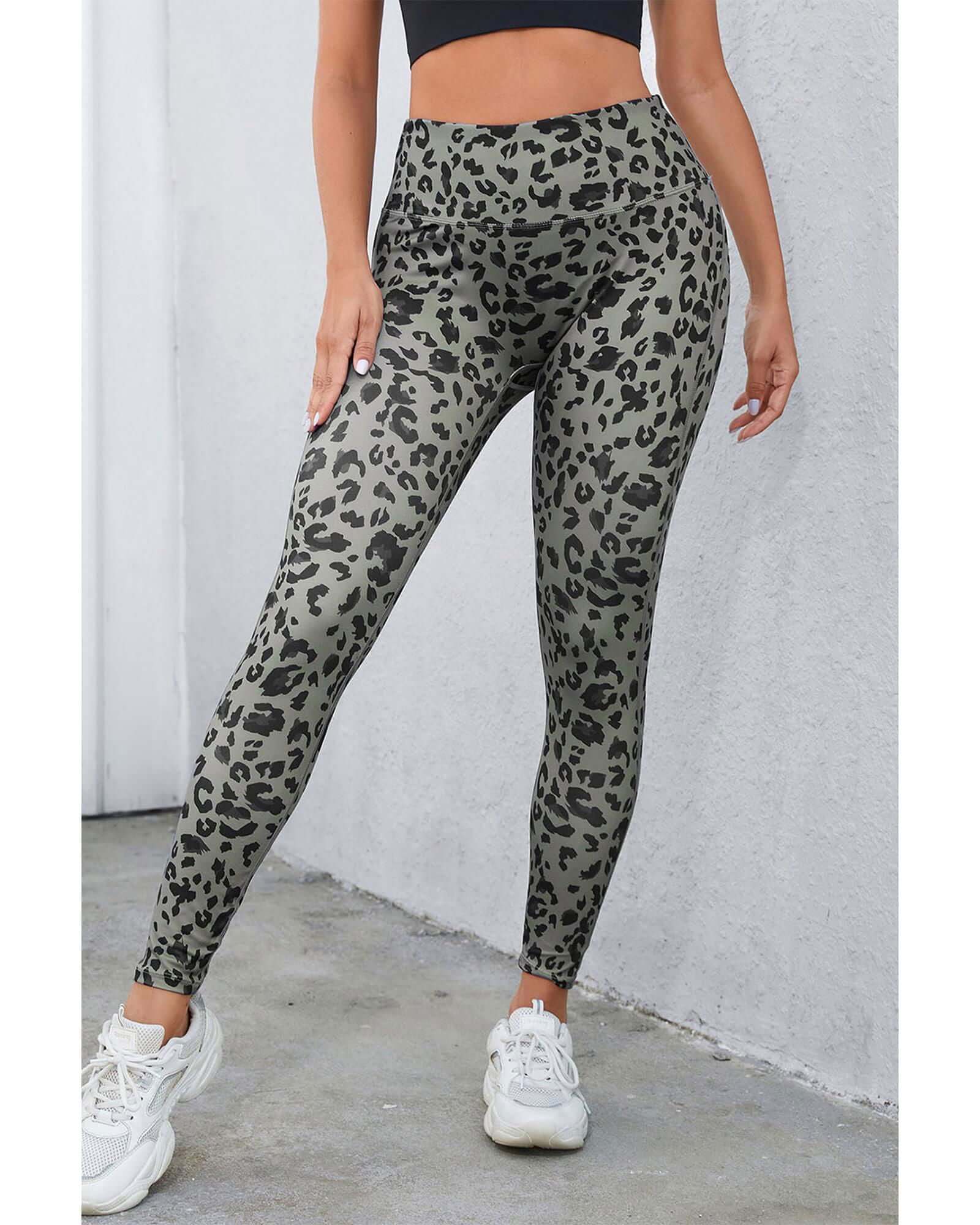Azura Exchange Leopard Print Active Leggings, Shop Women’s Activewear Australia at Layna.com.au