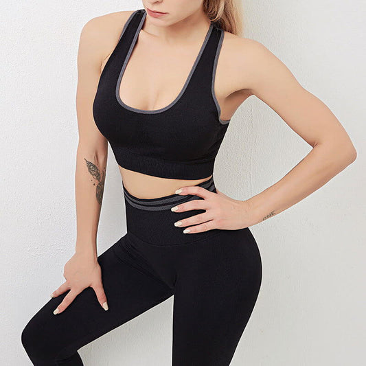 Sports Bra & Seamless High-Waisted Leggings Set, Shop Women’s Activewear Australia at Layna.com.au
