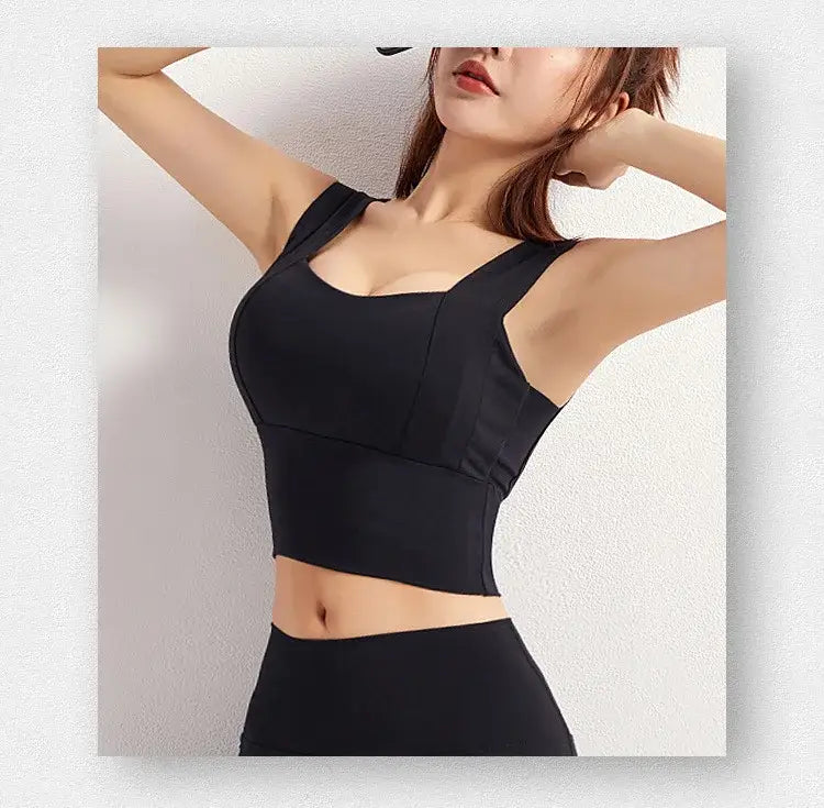Women's Yoga Crop Top Sports Bra – Push-Up, Breathable & Supportive, Shop Women’s Activewear Australia at Layna.com.au
