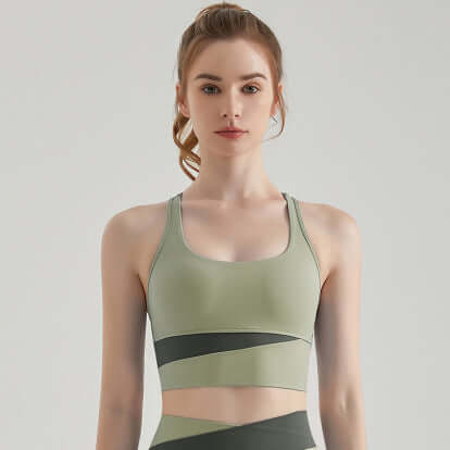 Women’s Contrast Color Yoga Set – Quick-Drying Activewear, Shop Women’s Activewear Australia at Layna.com.au