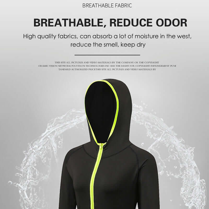 Fitness Yoga Training Running Color Matching Zipper Hoodie Quick Drying Jacket, Shop Women’s Activewear Australia at Layna.com.au