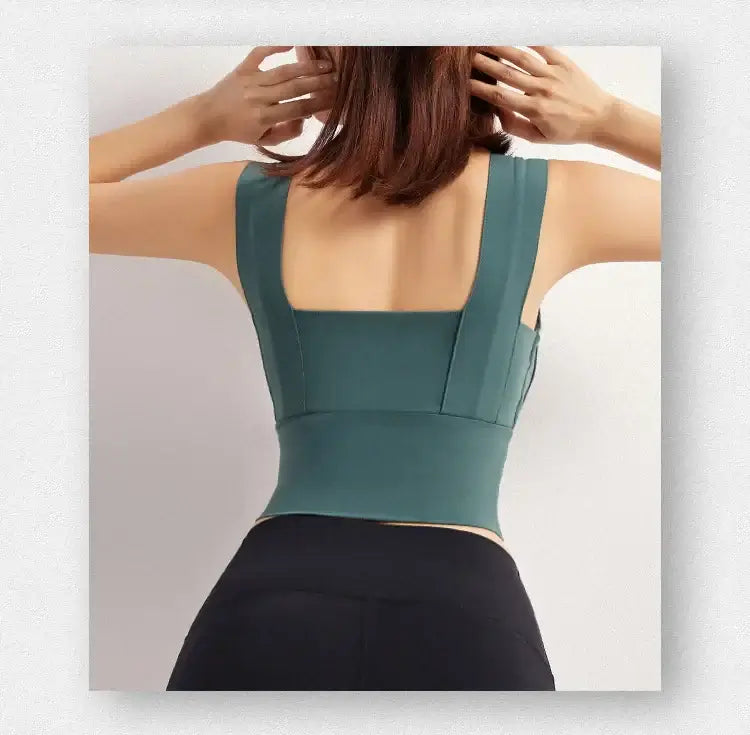 Women's Yoga Crop Top Sports Bra – Push-Up, Breathable & Supportive, Shop Women’s Activewear Australia at Layna.com.au